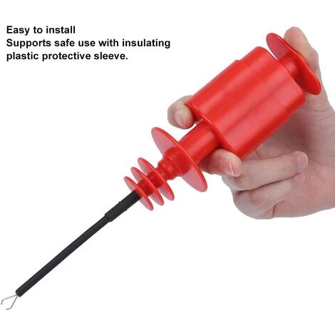 Sonde De Test De Tension, Outils D'électricien Accessoire électronique Outil De Test Haute Tension, Câble De Test Haute Tension Fiche Banane 4 Mm Macaron 2 Sonde De Test De Tension, Outils D'électricien Accessoire électronique Outil De Test Haute Tension, Câble De Test Haute Tension Fiche Banane 4 Mm Macaron – Image 2