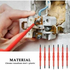 Tournevis Jeu De Tournevis Isolés Jeu De Tournevis En Acier Au Chrome Vanadium Avec Poignée Souple, Jeu De Tournevis Avec Fentes Magnétiques Jeu D'outils De Réparation électrique Macaron 9 Tournevis Jeu De Tournevis Isolés Jeu De Tournevis En Acier Au Chrome Vanadium Avec Poignée Souple, Jeu De Tournevis Avec Fentes Magnétiques Jeu D'outils De Réparation électrique Macaron -Outil de l'électricien Soldes 2022 53069086 5