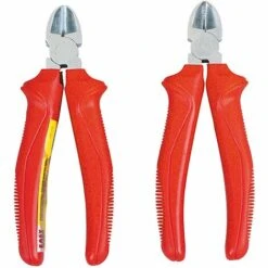 EASYWORK EASY WORK EW Seitenschneider, 160mm, Schwere Rote Handschutzhüllen