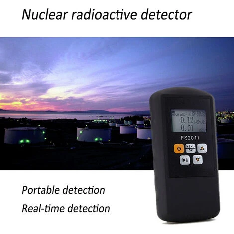 ASUPERMALL Detecteur Portable De Radiations Nucleaires, Alarme Multifonctionnelle De Dose De Radiation, Compteur Geiger. 2 ASUPERMALL Detecteur Portable De Radiations Nucleaires, Alarme Multifonctionnelle De Dose De Radiation, Compteur Geiger. – Image 2