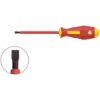 KLAUKE Tournevis Isolé 1000V, Pour Vis à Fente, Dimension 150 X 6,5 X 1,2 Mm (KL10015065IS)