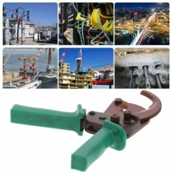 SZYB Ciseaux à Cable Coupe-cable à Cliquet 300mm2 Ciseaux De Qualité Industrielle Outil Manuel De Coupe De Cable -Outil de l'électricien Soldes 2022 53612296 4