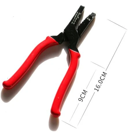 Pince à Sertir Outil De Sertissage Pour Cosses Manchons Et Embouts Pince à Sertir Les Cosses Européennes Nues Macaron 2 Pince à Sertir Outil De Sertissage Pour Cosses Manchons Et Embouts Pince à Sertir Les Cosses Européennes Nues Macaron – Image 2