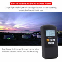 SUPERSELLER Testeur De Rayonnement Numérique Avec Rétroéclairage X γ Détection De Rayons β Durs Alarme De Dose Affichage De La Valeur Moyenne En Temps Réel Et De 5 Minutes Compteur Geiger Dosimètre Rechargeable Pour Champ électromagnétique Laboratoire Usine Acier Pie -Outil de l'électricien Soldes 2022 53820069 4