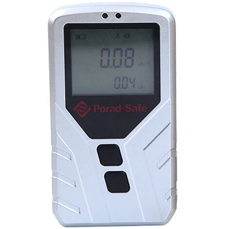 PORAD-SAFE PDG-100 Détecteur De Rayonnement Nucléaire Portable Portable écran LCD Testeur Radioactif Domestique Compteur Geiger β Y Détection De Rayons X - Argent 1 PORAD-SAFE PDG-100 Détecteur De Rayonnement Nucléaire Portable Portable écran LCD Testeur Radioactif Domestique Compteur Geiger β Y Détection De Rayons X - Argent