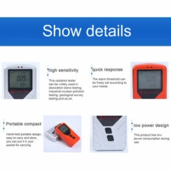 PORAD-SAFE PDG-100 Détecteur De Rayonnement Nucléaire Portable Portable écran LCD Testeur Radioactif Domestique Compteur Geiger β Y Détection De Rayons X - Argent 7 PORAD-SAFE PDG-100 Détecteur De Rayonnement Nucléaire Portable Portable écran LCD Testeur Radioactif Domestique Compteur Geiger β Y Détection De Rayons X - Argent -Outil de l'électricien Soldes 2022 53820077 3