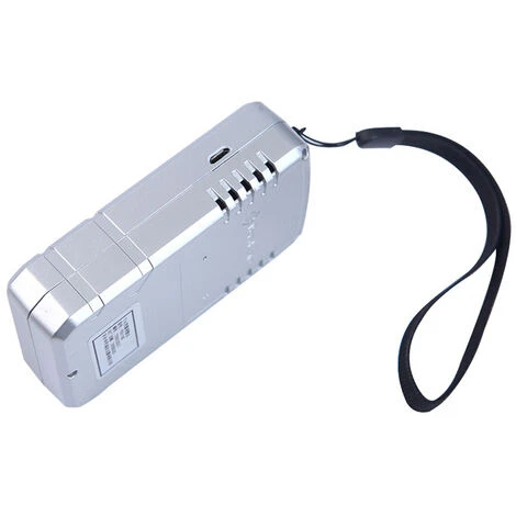 PORAD-SAFE PDG-100 Détecteur De Rayonnement Nucléaire Portable Portable écran LCD Testeur Radioactif Domestique Compteur Geiger β Y Détection De Rayons X - Argent 4 PORAD-SAFE PDG-100 Détecteur De Rayonnement Nucléaire Portable Portable écran LCD Testeur Radioactif Domestique Compteur Geiger β Y Détection De Rayons X - Argent – Image 4