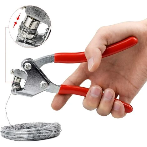 MONLY Kit De Blocage, Joins Et Fils De Scellage Pour Boîte De Donation, Pinces D'étanchéité, Plomb Seal, (1x Pinces à Câble +100 X Plombs 8mm + Fil D'étanchéité 30m) 2 MONLY Kit De Blocage, Joins Et Fils De Scellage Pour Boîte De Donation, Pinces D'étanchéité, Plomb Seal, (1x Pinces à Câble +100 X Plombs 8mm + Fil D'étanchéité 30m) – Image 2