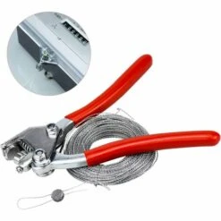 MONLY Kit De Blocage, Joins Et Fils De Scellage Pour Boîte De Donation, Pinces D'étanchéité, Plomb Seal, (1x Pinces à Câble +100 X Plombs 8mm + Fil D'étanchéité 30m) 7 MONLY Kit De Blocage, Joins Et Fils De Scellage Pour Boîte De Donation, Pinces D'étanchéité, Plomb Seal, (1x Pinces à Câble +100 X Plombs 8mm + Fil D'étanchéité 30m) -Outil de l'électricien Soldes 2022 54320218 3