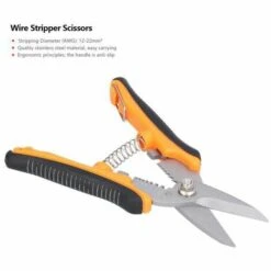 Pince à Dénuder électricien Coleur De Orange FUIENKO -Outil de l'électricien Soldes 2022 54327819 4