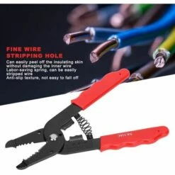 Pince à Dénuder Multifonction Coleur De Rouge FUIENKO -Outil de l'électricien Soldes 2022 54329414 4