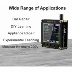 FNIRSI 138pro Oscilloscope Compact Portable à Main Écran 2,4" Oscilloscope Numérique Multifonction, Standard Avec Batterie - Standard Avec Batterie 7 FNIRSI 138pro Oscilloscope Compact Portable à Main Écran 2,4" Oscilloscope Numérique Multifonction, Standard Avec Batterie - Standard Avec Batterie -Outil de l'électricien Soldes 2022 54340116 3