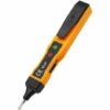 SUPERSELLER Multimètre, Ohmmètre Et Ampèremètre Stylo Testeur De Tension AC Sans Contact AC 70-250V DC 250V Détecteur NCV Portable Avec Double Alarme Sonore, Reconnaissance De Fil Zéro/live, Détection De Point De Rupture, Vérification Du Niveau De Batterie - Jaune &