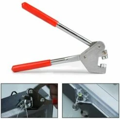 MONLY Pinces à Sceller Set De Pinces à Plomb Rouge 10 Mm Poignée En Plastique (1x Pince à Câble De Scellage + 20 X Fils + 20 X Fils De Scellage) -Outil de l'électricien Soldes 2022 55272751 5