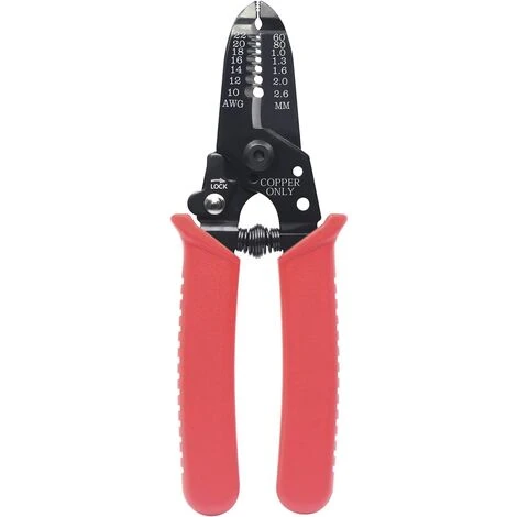 ENLENK Pince à Dénuder Automatique Multifonctionnelle Pince Coupante Outillage Professionnel Pour Électricien Avec Trou Fileté De Précision 1 ENLENK Pince à Dénuder Automatique Multifonctionnelle Pince Coupante Outillage Professionnel Pour Électricien Avec Trou Fileté De Précision