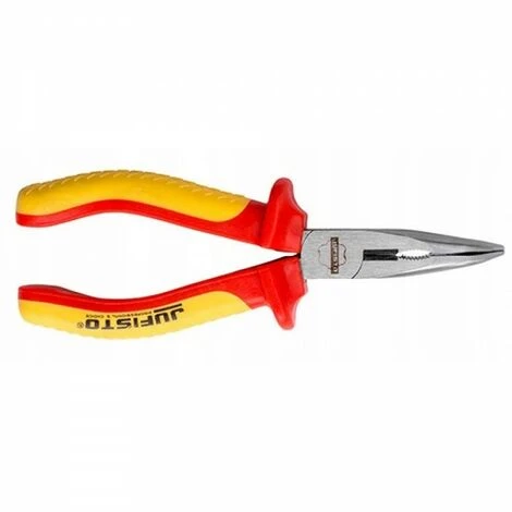 JARDIBRICODECO Pince Allongée Isolée 1000v 160 Mm Coudée 2 JARDIBRICODECO Pince Allongée Isolée 1000v 160 Mm Coudée – Image 2