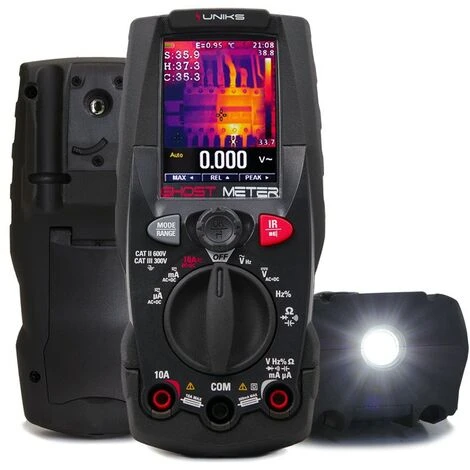 Kit Uniks Triwatt Pince à Courant Avec Multimètre Ghostmeter KITWT 2 Kit Uniks Triwatt Pince à Courant Avec Multimètre Ghostmeter KITWT – Image 2