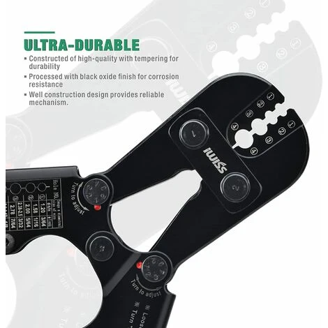 BENOBBY KIDS Outil De Sertissage De Câble Métallique 2 En 1 De 1/16 Pouce à 1/8 Pouce Pour Câble Métallique, 1 Pièces 4 BENOBBY KIDS Outil De Sertissage De Câble Métallique 2 En 1 De 1/16 Pouce à 1/8 Pouce Pour Câble Métallique, 1 Pièces – Image 4