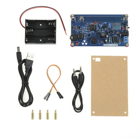 ASUPERMALL Système De Détection De Radiations Assemblé, DIY Miller Tube Tube Détecteur De Radiations Nucléaires Compteur Geiger Kit Module Expérimental - Blue 1 ASUPERMALL Système De Détection De Radiations Assemblé, DIY Miller Tube Tube Détecteur De Radiations Nucléaires Compteur Geiger Kit Module Expérimental - Blue