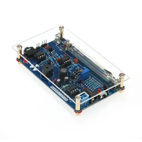 ASUPERMALL Système De Détection De Radiations Assemblé, DIY Miller Tube Tube Détecteur De Radiations Nucléaires Compteur Geiger Kit Module Expérimental - Blue 2 ASUPERMALL Système De Détection De Radiations Assemblé, DIY Miller Tube Tube Détecteur De Radiations Nucléaires Compteur Geiger Kit Module Expérimental - Blue – Image 2