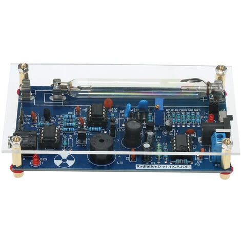 ASUPERMALL Système De Détection De Radiations Assemblé, DIY Miller Tube Tube Détecteur De Radiations Nucléaires Compteur Geiger Kit Module Expérimental - Blue 3 ASUPERMALL Système De Détection De Radiations Assemblé, DIY Miller Tube Tube Détecteur De Radiations Nucléaires Compteur Geiger Kit Module Expérimental - Blue – Image 3