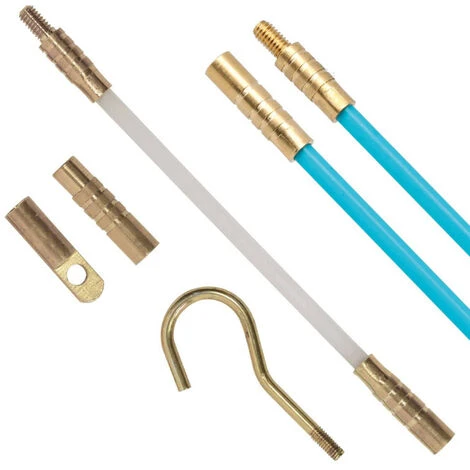 OXEO Lot 10 Baguettes Tire Fils Longueur 1 Mètre 2 OXEO Lot 10 Baguettes Tire Fils Longueur 1 Mètre – Image 2