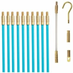 OXEO Lot 10 Baguettes Tire Fils Longueur 1 Mètre 7 OXEO Lot 10 Baguettes Tire Fils Longueur 1 Mètre -Outil de l'électricien Soldes 2022 55858023 3