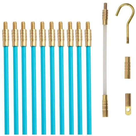 OXEO Lot 10 Baguettes Tire Fils Longueur 1 Mètre 3 OXEO Lot 10 Baguettes Tire Fils Longueur 1 Mètre – Image 3