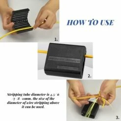 BEARSU 4.5-11mm Coupe-tube,Découpeuse De Tube Lâche De Tampon De Fibre Optique,Dénudeur De Tube,Outil Appliqué Au Dénudage Longitudinal Du Faisceau De Fibres Optiques De Diamètre De 4.5mm-11mm 8 BEARSU 4.5-11mm Coupe-tube,Découpeuse De Tube Lâche De Tampon De Fibre Optique,Dénudeur De Tube,Outil Appliqué Au Dénudage Longitudinal Du Faisceau De Fibres Optiques De Diamètre De 4.5mm-11mm -Outil de l'électricien Soldes 2022 55871000 4
