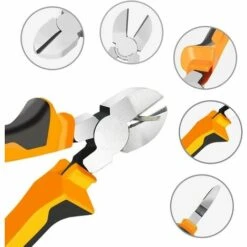 BRIDAY Pince Coupante Diagonale, Pince Electricien, Outillage à Main Electricien, Outillage Outils, Pinces Et Tenailles 8 BRIDAY Pince Coupante Diagonale, Pince Electricien, Outillage à Main Electricien, Outillage Outils, Pinces Et Tenailles -Outil de l'électricien Soldes 2022 55901926 4