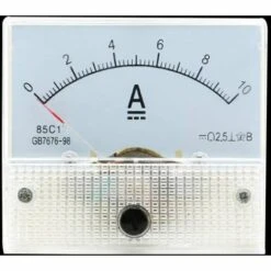 FLYME Ampèremètre De Panneau De Courant Analogique, Ampèremètre DC 30A Pour Test De Circuit, Testeur D'ampères, Mini Ampèremètre Analogique De Courant, Voltmètre De Panneau, Voltmètre De Courant (blanc) 8 FLYME Ampèremètre De Panneau De Courant Analogique, Ampèremètre DC 30A Pour Test De Circuit, Testeur D'ampères, Mini Ampèremètre Analogique De Courant, Voltmètre De Panneau, Voltmètre De Courant (blanc) -Outil de l'électricien Soldes 2022 56106341 4