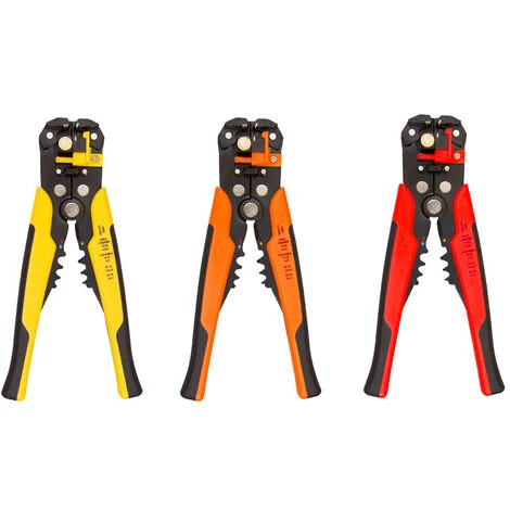 LUCKY-88 Outils Pinces à Dénuder Multifonctions (poignée Noire Et Jaune) 2 LUCKY-88 Outils Pinces à Dénuder Multifonctions (poignée Noire Et Jaune) – Image 2