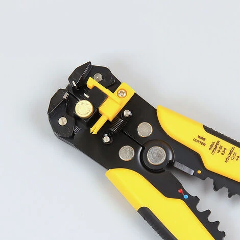 LUCKY-88 Outils Pinces à Dénuder Multifonctions (poignée Noire Et Jaune) 3 LUCKY-88 Outils Pinces à Dénuder Multifonctions (poignée Noire Et Jaune) – Image 3
