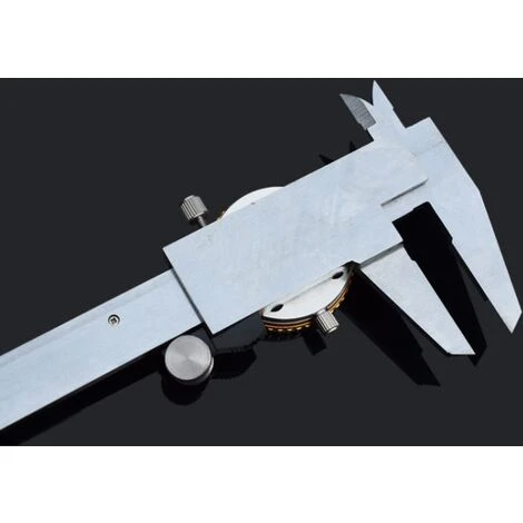 LUCKY-88 Pied à Coulisse En Acier Inoxydable 15,2 Cm Résistant Aux Chocs Précision 0,02 – Avec Montre 150 Mm Mesures Métriques Résistantes Aux Chocs Bidirectionnelles 3 LUCKY-88 Pied à Coulisse En Acier Inoxydable 15,2 Cm Résistant Aux Chocs Précision 0,02 – Avec Montre 150 Mm Mesures Métriques Résistantes Aux Chocs Bidirectionnelles – Image 3