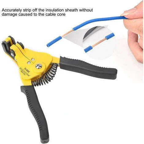 FLYME Machine à Dénuder Automatique, Machine à Dénuder Les Fils électriques, Alliage De Zinc Antidérapant Pour Le Dénudage Des Fils 5 FLYME Machine à Dénuder Automatique, Machine à Dénuder Les Fils électriques, Alliage De Zinc Antidérapant Pour Le Dénudage Des Fils – Image 5