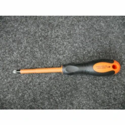 SIBILLE FAMECA Tournevis Pozidriv PZ 2x100mm Isolé 1000V Manche Bi-matière Lame Non-decolletée IP19ND