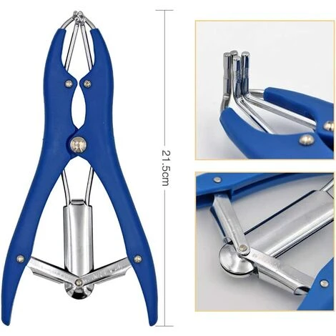 ROSIER Pince De Castration Animale Coupe-queue Castration Baguage Porc Bovin Mouton Chèvre Dispositif De Castration Avec 100 Anneau En Caoutchouc Outil Chirurgical Vétérinaire Animal,VEBTles 5 ROSIER Pince De Castration Animale Coupe-queue Castration Baguage Porc Bovin Mouton Chèvre Dispositif De Castration Avec 100 Anneau En Caoutchouc Outil Chirurgical Vétérinaire Animal,VEBTles – Image 5