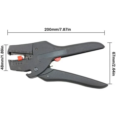 FLYME Pince à Dénuder Multifonctionnelle électricien Outil Spécial Bec De Canard Avec Outil De Dénudage De Pince à Câble 2 FLYME Pince à Dénuder Multifonctionnelle électricien Outil Spécial Bec De Canard Avec Outil De Dénudage De Pince à Câble – Image 2