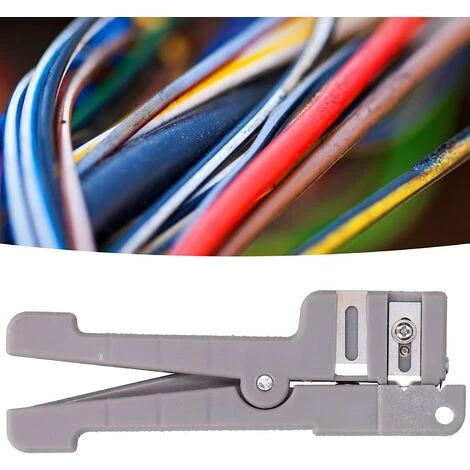 FLYME Dénudeur De Câble, Mini Outil De Dénudage Horizontal Manuel De Fibre Pour Coaxial 0-3,2 Mm 2 FLYME Dénudeur De Câble, Mini Outil De Dénudage Horizontal Manuel De Fibre Pour Coaxial 0-3,2 Mm – Image 2