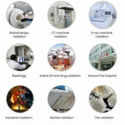 ASUPERMALL Détecteur De Radiations Nucléaires Affichage LCD Testeur Radioactif Compteur Geiger ?β/Y/X Détection De Rayons Vibrations Sonores Lumière Triple Alarme - NR-750 -Outil de l'électricien Soldes 2022 57112345 5