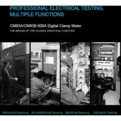 MESTEK Pince Multimètre Numérique 600A Courant Alternatif 600V CA/CC Tension Mesure De Capacité Données Tenir Rétro-éclairage Testeur NCV Multimètre - CM83B 7 MESTEK Pince Multimètre Numérique 600A Courant Alternatif 600V CA/CC Tension Mesure De Capacité Données Tenir Rétro-éclairage Testeur NCV Multimètre - CM83B -Outil de l'électricien Soldes 2022 57112428 3