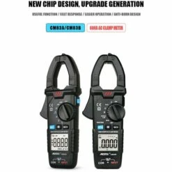 MESTEK Pince Multimètre Numérique 600A Courant Alternatif 600V CA/CC Tension Mesure De Capacité Données Tenir Rétro-éclairage Testeur NCV Multimètre - CM83B 9 MESTEK Pince Multimètre Numérique 600A Courant Alternatif 600V CA/CC Tension Mesure De Capacité Données Tenir Rétro-éclairage Testeur NCV Multimètre - CM83B -Outil de l'électricien Soldes 2022 57112428 5