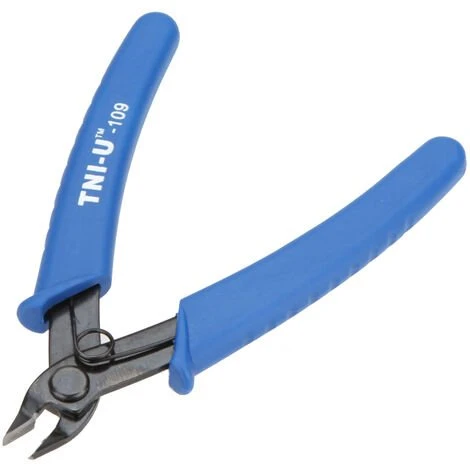 TNI-U Pince Coupante Electrique De 5 Po, Pince A Bec Courbe 4 TNI-U Pince Coupante Electrique De 5 Po, Pince A Bec Courbe – Image 4