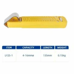 MONLY Couteau à Dégainer 4 Mm à 16 Mm Couteau à Dénuder, 1pcs -Outil de l'électricien Soldes 2022 57218852 3