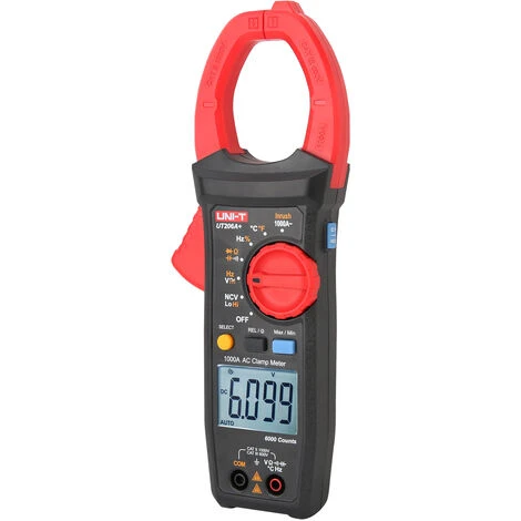 UNI-T Pince Ampèremétrique Type De Pince Numérique Multimètre Compteur Universel Pince Ampèremétrique à Sélection Automatique, UT206A+ - UT206A+ 2 UNI-T Pince Ampèremétrique Type De Pince Numérique Multimètre Compteur Universel Pince Ampèremétrique à Sélection Automatique, UT206A+ - UT206A+ – Image 2