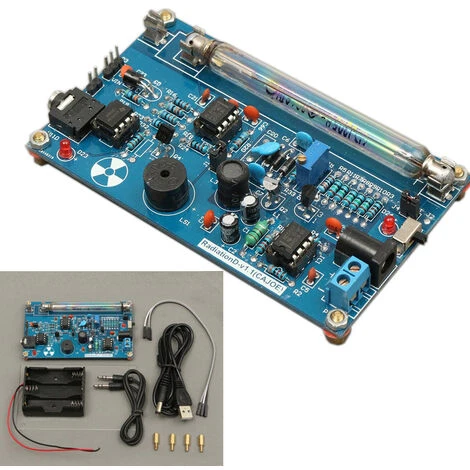 ASUPERMALL Kit De Compteur Geiger DIY, Terminé - Terminé 3 ASUPERMALL Kit De Compteur Geiger DIY, Terminé - Terminé – Image 3