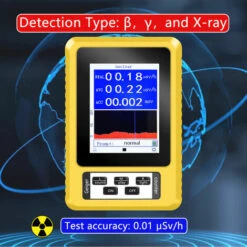 ASUPERMALL Compteur Geiger Portatif Portable Détecteur Multifonctionnel De Rayonnement Nucléaire Et De Rayonnement électromagnétique γ β X Rays -Outil de l'électricien Soldes 2022 57260927 3