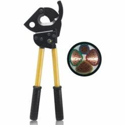 AIDUCHO Coupe-câble Manuel à Cliquet (CC-400)