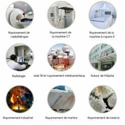 HAPPYSHOPPING Détecteur De Radiations Nucléaires Portable à Main Affichage LCD Testeur D'ionisation De Billes Radioactives Pour La Maison Compteur Geiger Détection Des Rayons Bêta/Y/X, Livré Sans Batterie NR-750 9 HAPPYSHOPPING Détecteur De Radiations Nucléaires Portable à Main Affichage LCD Testeur D'ionisation De Billes Radioactives Pour La Maison Compteur Geiger Détection Des Rayons Bêta/Y/X, Livré Sans Batterie NR-750 -Outil de l'électricien Soldes 2022 57587178 5