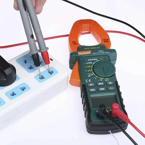 DENUOTOP Multimètre, Ohmmètre Et Ampèremètre Sondes De Multimètre, E Multimetre, Kit De Fil De Test Pour Multimetre Et Pince Ampèremétrique/Mini Pince Crocodile Et Mini-crochet Inclus. 4 DENUOTOP Multimètre, Ohmmètre Et Ampèremètre Sondes De Multimètre, E Multimetre, Kit De Fil De Test Pour Multimetre Et Pince Ampèremétrique/Mini Pince Crocodile Et Mini-crochet Inclus. – Image 4